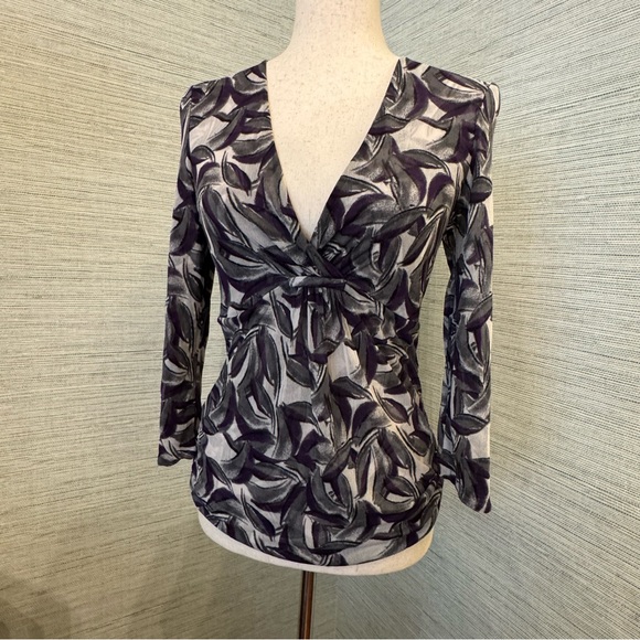 Classiques Entier Stretch Silk Blouse Sz S - Picture 2 of 8